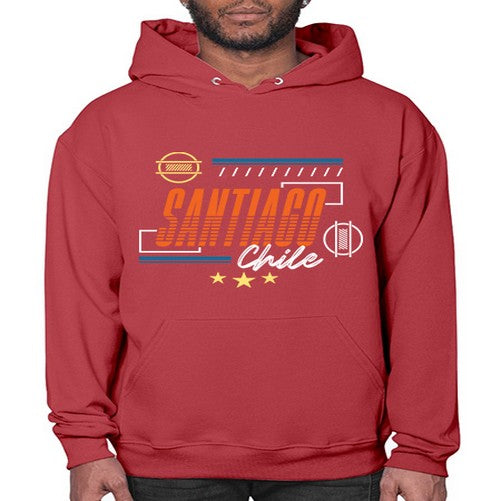 Santiago 1795# - cities- Hoodie