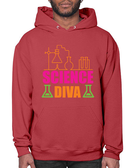 Science Diva 127# - general science- Hoodie