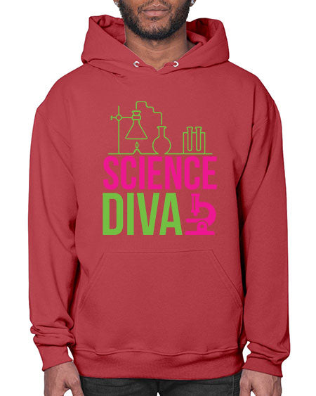 Science Diva 128# - general science- Hoodie