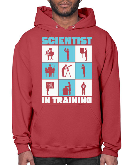 ScientistInTrainingScienceScientistSkinite Scientist Skinite 40# - general science- Hoodie