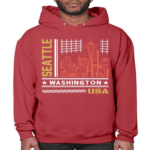 Seattle 1809# - cities- Hoodie