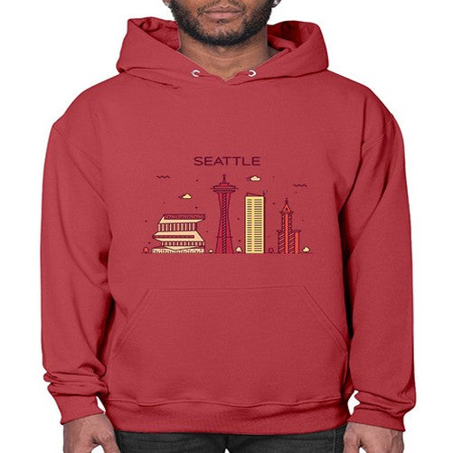 Seattle 1810# - cities- Hoodie