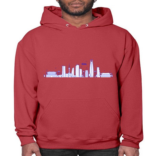 Seoul 1817# - cities- Hoodie