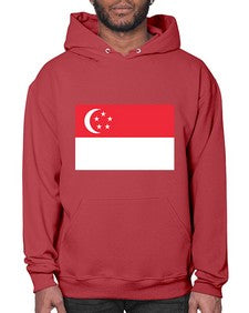 Singapore 1842# - world flags- Hoodie
