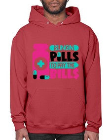 Slingin Pills To Pay The Bills Style Style 1405# - nurse- Hoodie
