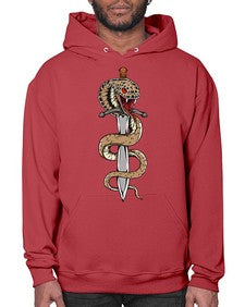 Snake 211# - cartoon animals- Hoodie