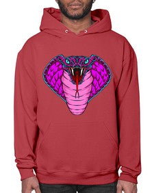 Snake 214# - cartoon animals- Hoodie