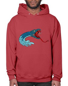 Snake 219# - cartoon animals- Hoodie