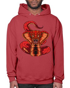 Snake 225# - cartoon animals- Hoodie