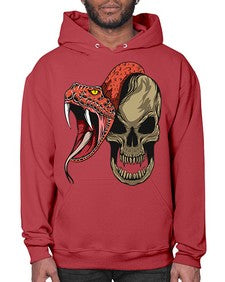 Snake 226# - cartoon animals- Hoodie