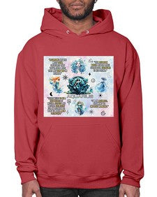 Straight Aquarius 468# - aquarius- Hoodie
