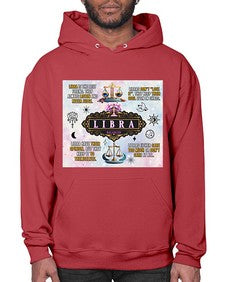 Straight Libra 474# - libra- Hoodie