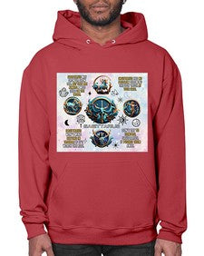 Straight Saggitarius 476# - sagittarius- Hoodie