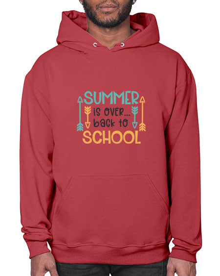 Summer is over back to school 12# - summer- Hoodie