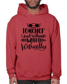 Teacher Just Rolling Style 1453# - teacher- Hoodie