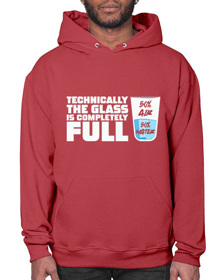 TechnicallytheGlassiscompletelyScientistSkinite Scientist Skinite 22# - general science- Hoodie