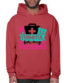 Thankful For My Patience Style Style 1492# - nurse- Hoodie
