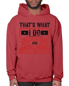 Thats What I Do I Volunteer And I know Things Style 27# - volunteer- Hoodie