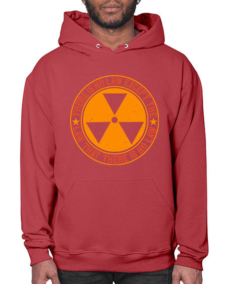 There is no law except the law that there is no law 304# - general science- Hoodie