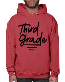 Third Grade 947# - third grade- Hoodie