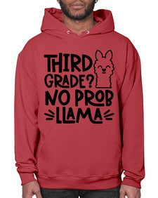 Third Grade No Prob 971# - third grade- Hoodie