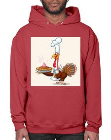 Turkey pie 259# - cartoon general- Hoodie