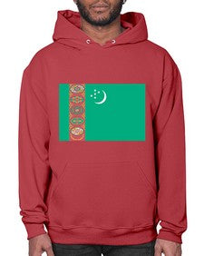 Turkmenistan 2019# - world flags- Hoodie