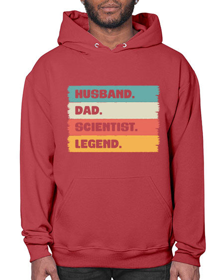 VintageHusbandDadScientistLegendScientistSkinite Scientist Skinite 14# - general science- Hoodie