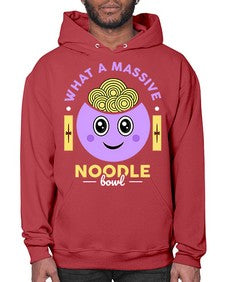 What a Massive Noodle Bowl 1698# - Ramen- Hoodie