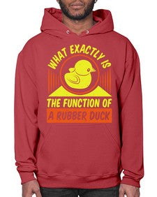 What exactly is the function of a rubber duck Style 10# - ducks- Hoodie