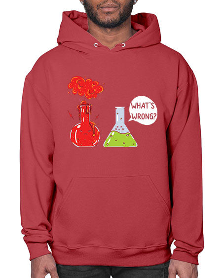 WhatsWrongScienceTshirt 11# - general science- Hoodie