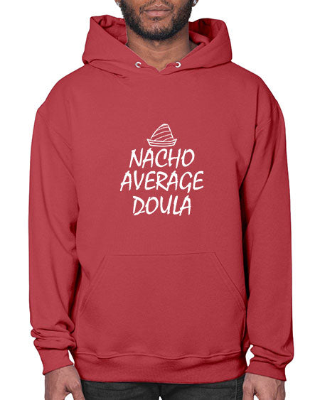 Womensnachoaveragedoulagiftforfunnydoula1654# - doubla- Hoodie