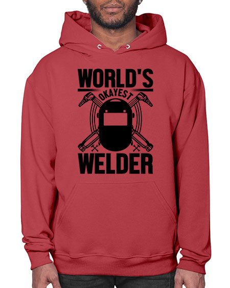 Worlds okayest Style 1666# - welder- Hoodie