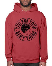 You are your best thing Style 42# - black afro- Hoodie