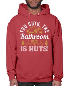 You guys the bathroom here is nuts 14# - hot rod- Hoodie