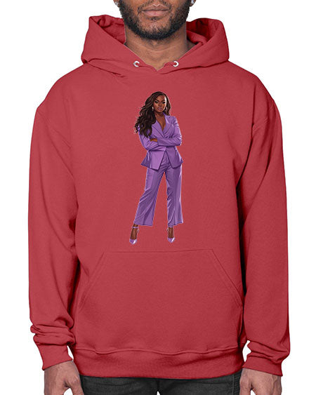 african american girl 3# -  fashion- Hoodie