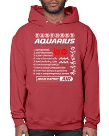 aquarius 85# - aquarius- Hoodie