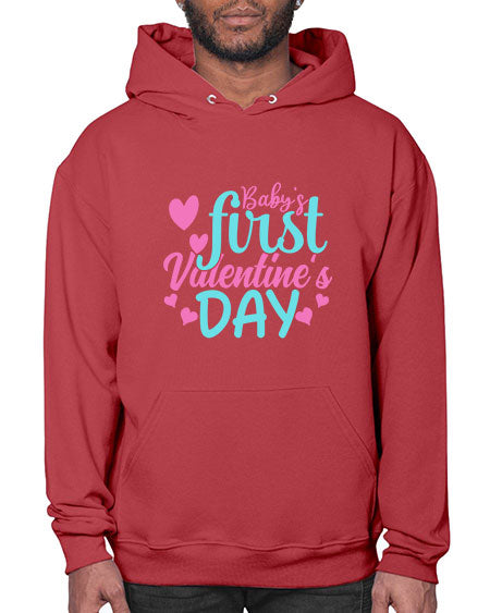 babys first valentines day Style 41# - baby- Hoodie