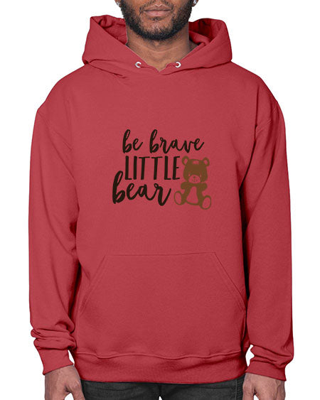 be brave little bear png 29# - bears - animals- Hoodie