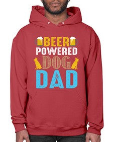 beer power dog dad 51# - beer- Hoodie