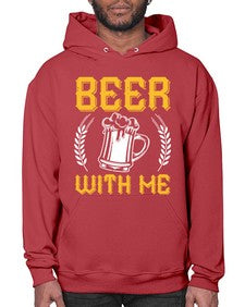 beer with me 662# - beer- Hoodie