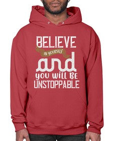believe in yourself and you will be unstoppable 55# - cooking- Hoodie