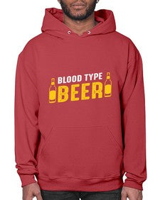 blood type beer 56# - beer- Hoodie