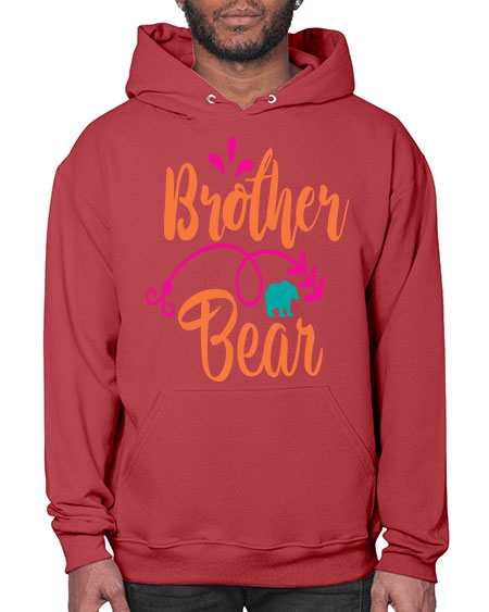 brother bear 71# - bears - animals- Hoodie