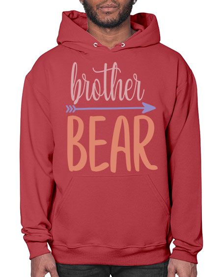 brother bear 73# - bears - animals- Hoodie