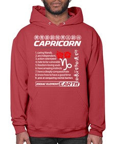 capricorn 207# - capricorn- Hoodie