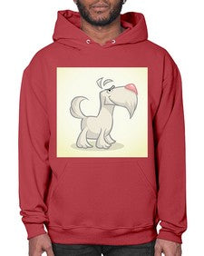 cartoon dog 2# - cartoon animals- Hoodie