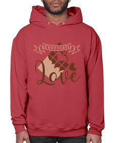 chocolate love 96# - chocolate- Hoodie