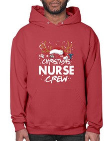 christmas nurse crew 655# - nurse- Hoodie