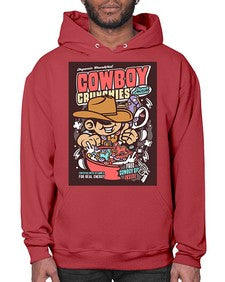 cowboy crunchies 345# - western- Hoodie